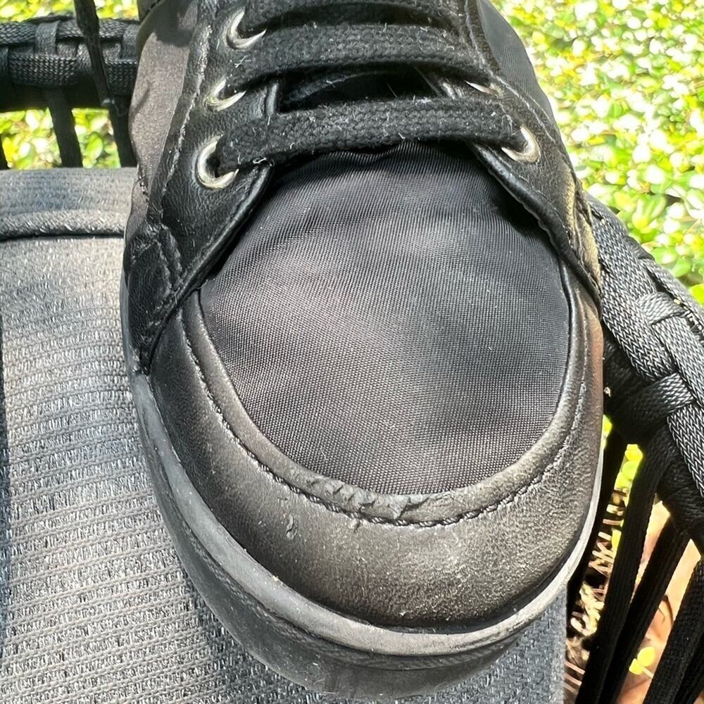 ▶️ Prada ◀️ Women’s High Trainer Sneakers. Size 38 - Picture 13 of 14